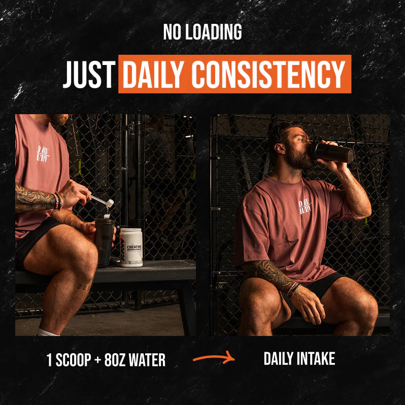 Raw Creatine Monohydrate 100 Servings
