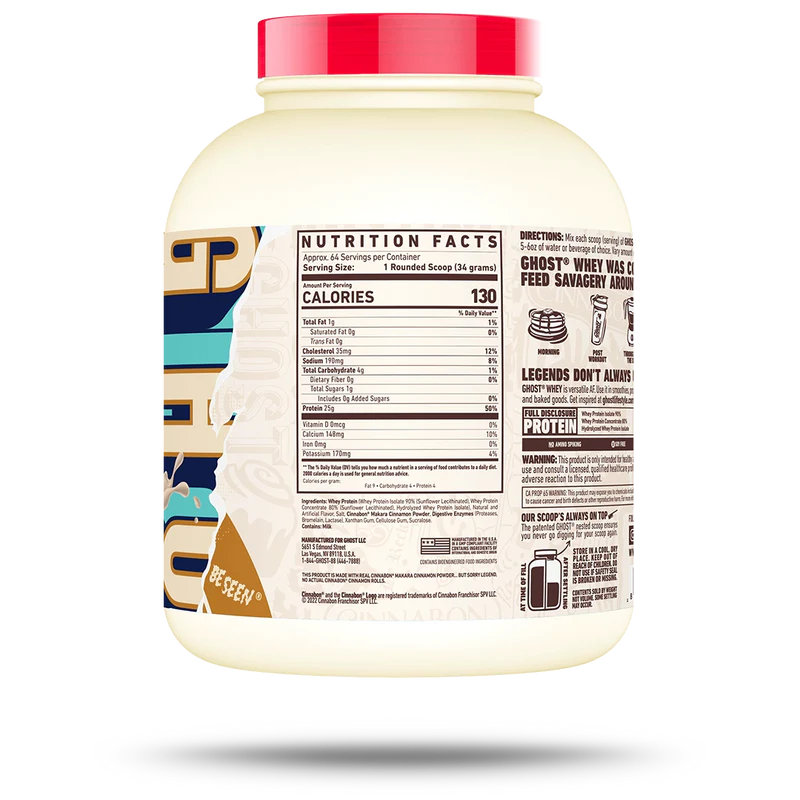 Ghost Whey Protein 5 LB